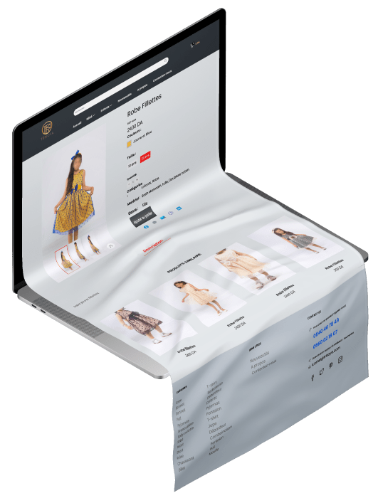 Site web e-commerce